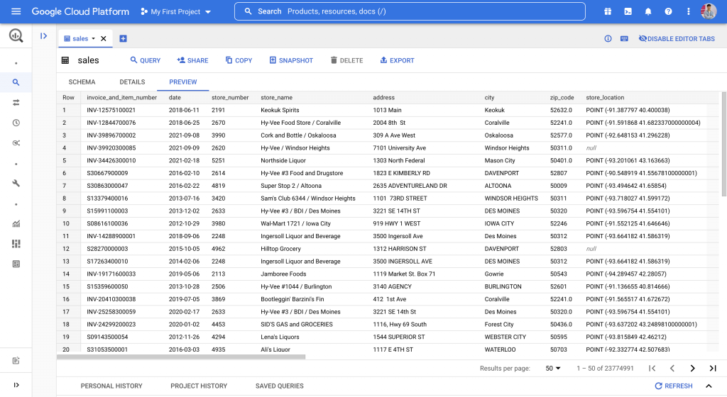 BigQuery 實戰