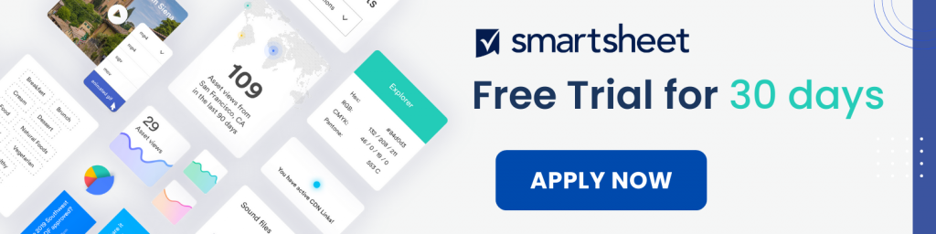 Smartsheet demo request