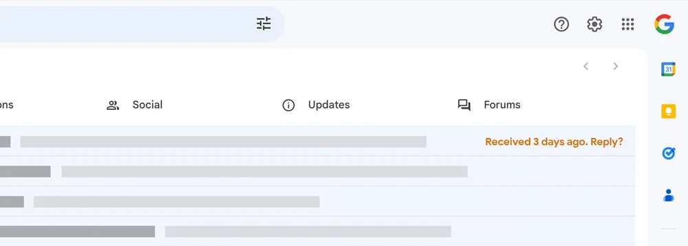 Google Workspace Gemini - Reply reminder