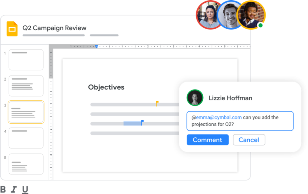 Gemini for Google Workspace - Marketing