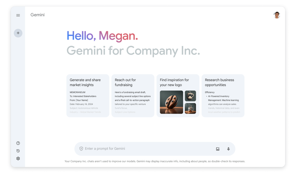 Chat with Gemini