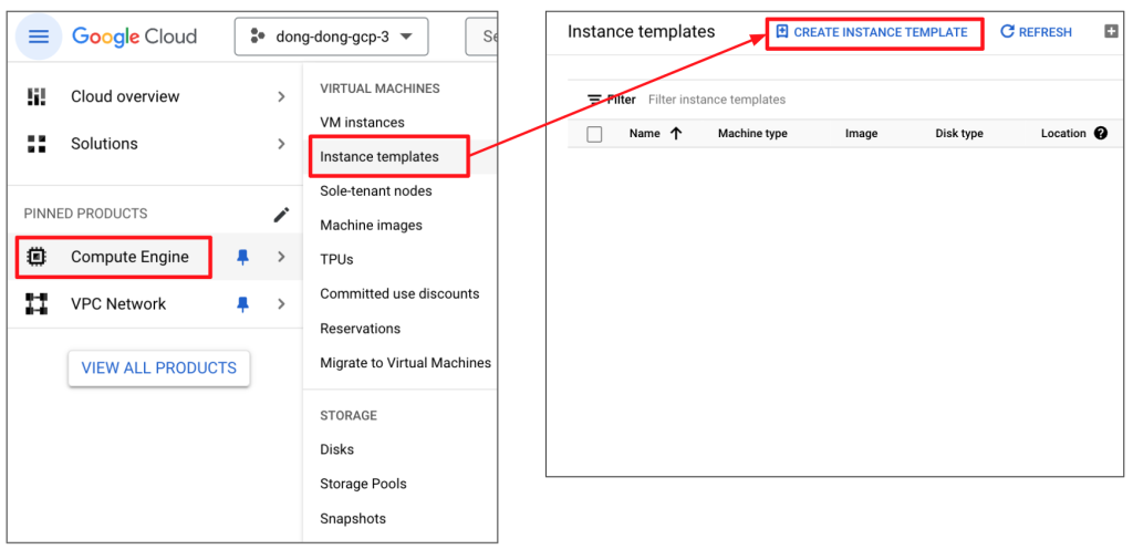 Google Cloud - 建立 Instance Template