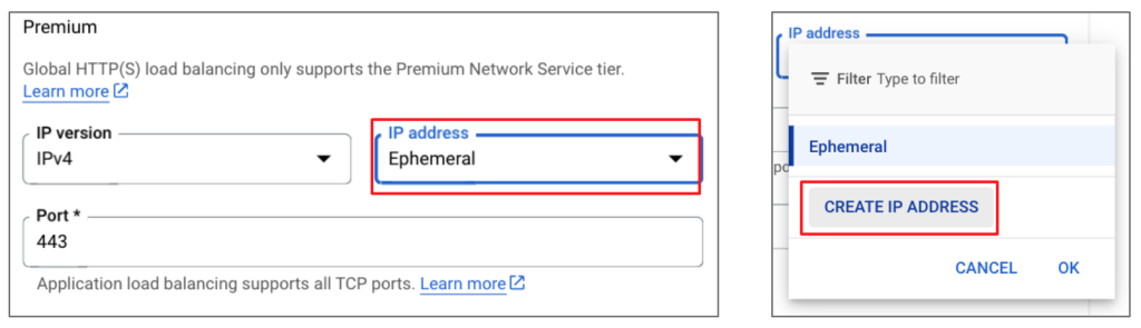 Google Cloud - 建立新的靜態 IP