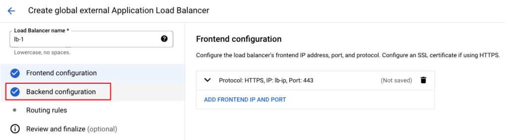 Google Cloud - 前端確認並進入後端